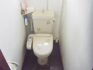 2つ目のトイレの交換も行います。